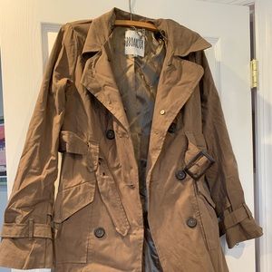 BB Dakota Brown Trench Jacket